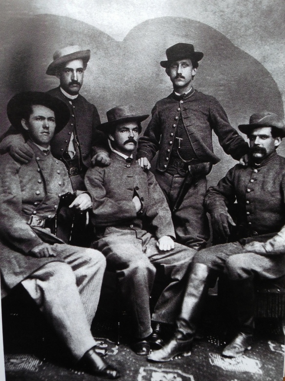 A group of Mosby's Rangers during the Civil War. Its great to get these private images, the old uniforms are interesting.