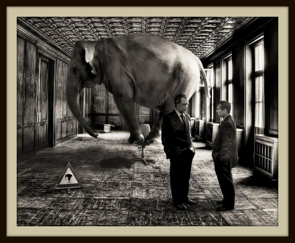 elephant-framed